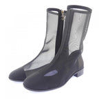 Chanel Short Boots Black — view 3