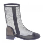 Chanel Short Boots Black