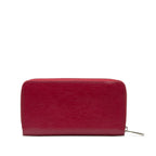 Louis Vuitton Epi Zippy Wallet Zip Around Fuchsia Purple Leather — view 3