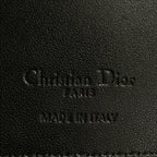 Dior Business Card Holder Lady Black Lambskin — view 4