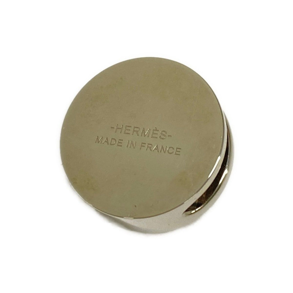 Hermes Scarf Ring Collier de Champagne Silver — view 2