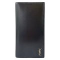 Saint Laurent Paris Wallet Black Leather