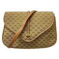 Gucci Shoulder Bag Micro GG Vintage Beige Brown Leather