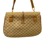 Gucci Shoulder Bag Micro GG Vintage Beige Brown Leather — view 3