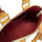 Louis Vuitton Handbag Monogram Multicolor Alma Blanc Leather — view 7