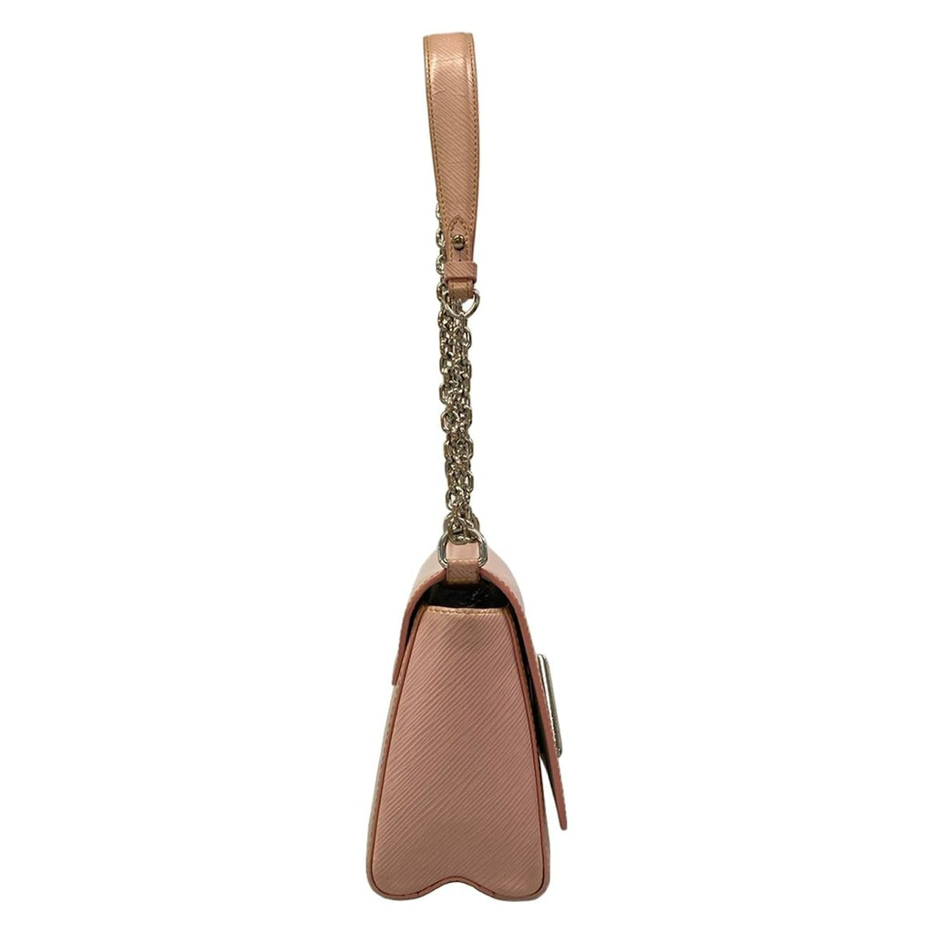 Louis Vuitton Shoulder Bag Twist Rose Ballerine Leather Cowhide — view 2