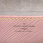 Louis Vuitton Shoulder Bag Twist Rose Ballerine Leather Cowhide — view 8