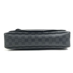 Louis Vuitton Shoulder Bag Daniel GM Damier Graphite Canvas Black — view 5