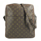 Louis Vuitton Shoulder Bag Malso Monogram Canvas Brown