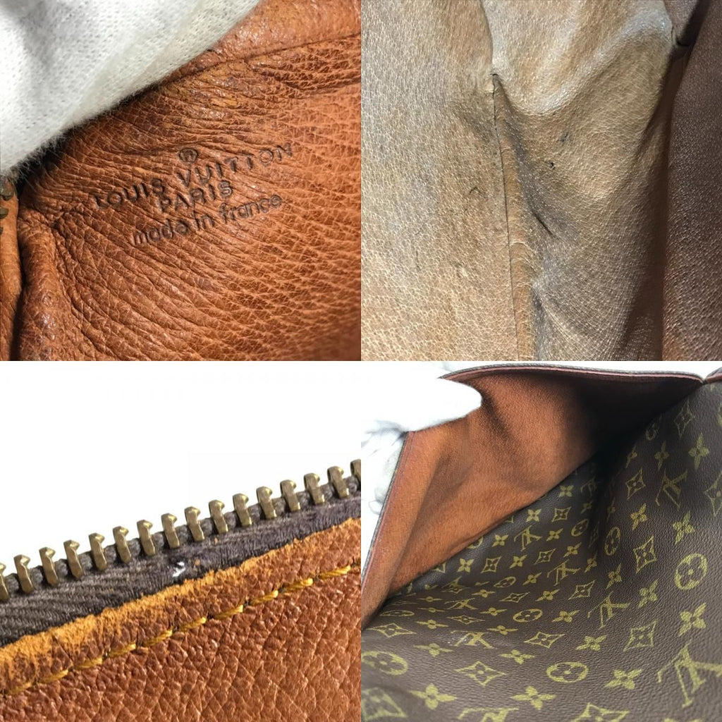 Louis Vuitton Shoulder Bag Malso Monogram Canvas Brown — view 9