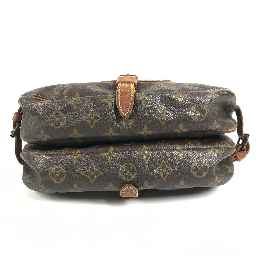 Louis Vuitton Shoulder Bag Saumur 30 Monogram Canvas Brown — view 5