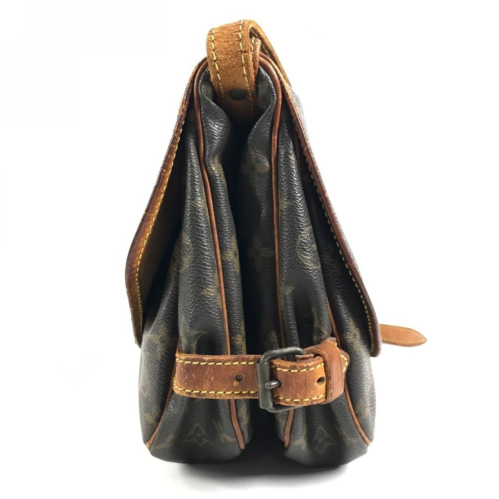 Louis Vuitton Shoulder Bag Saumur 30 Monogram Canvas Brown — view 3