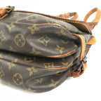 Louis Vuitton Shoulder Bag Saumur 30 Monogram Canvas Brown — view 6