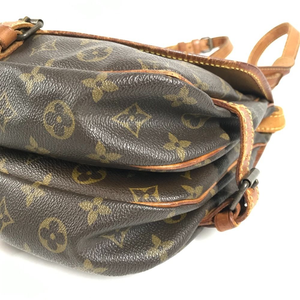 Louis Vuitton Shoulder Bag Saumur 30 Monogram Canvas Brown — view 6