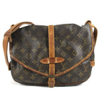 Louis Vuitton Shoulder Bag Saumur 30 Monogram Canvas Brown