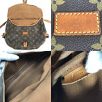 Louis Vuitton Shoulder Bag Saumur 30 Monogram Canvas Brown — view 8