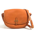 Hermes Shoulder Bag Bardo Golf Mini Leather Orange