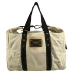 Louis Vuitton Shoulder Bag Cabas GM Canvas Ecru White