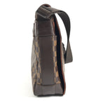 Louis Vuitton Shoulder Bag Bastille Damier Canvas Ebene Brown — view 3
