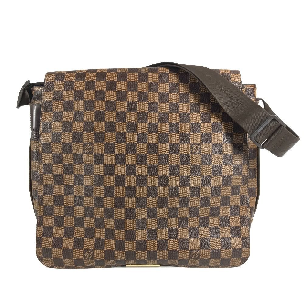 Louis Vuitton Shoulder Bag Bastille Damier Canvas Ebene Brown