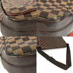 Louis Vuitton Shoulder Bag Bastille Damier Canvas Ebene Brown — view 7