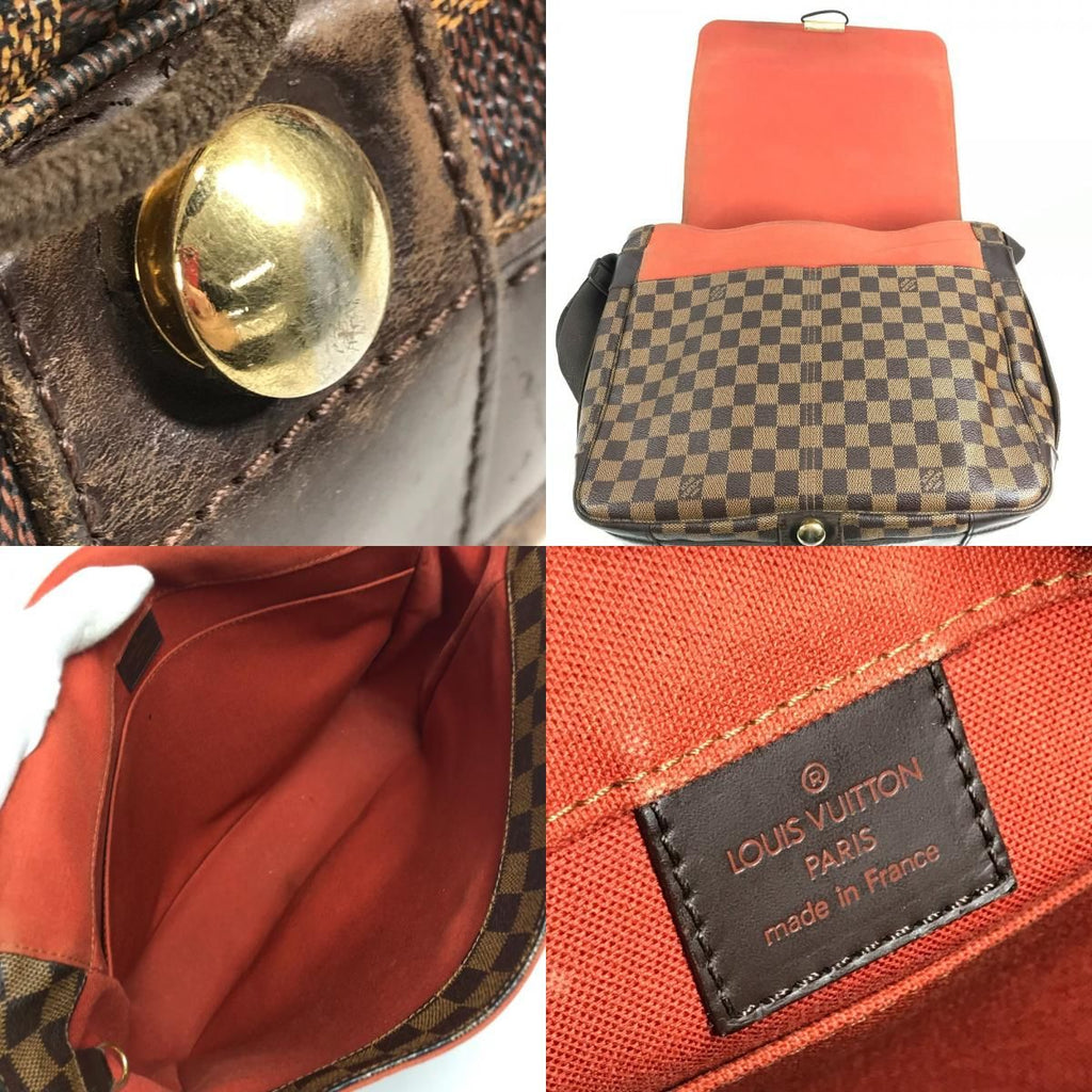 Louis Vuitton Shoulder Bag Bastille Damier Canvas Ebene Brown — view 8
