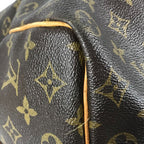 Louis Vuitton Boston Bag Keepall Bandouliere 50 Monogram Canvas Brown — view 7