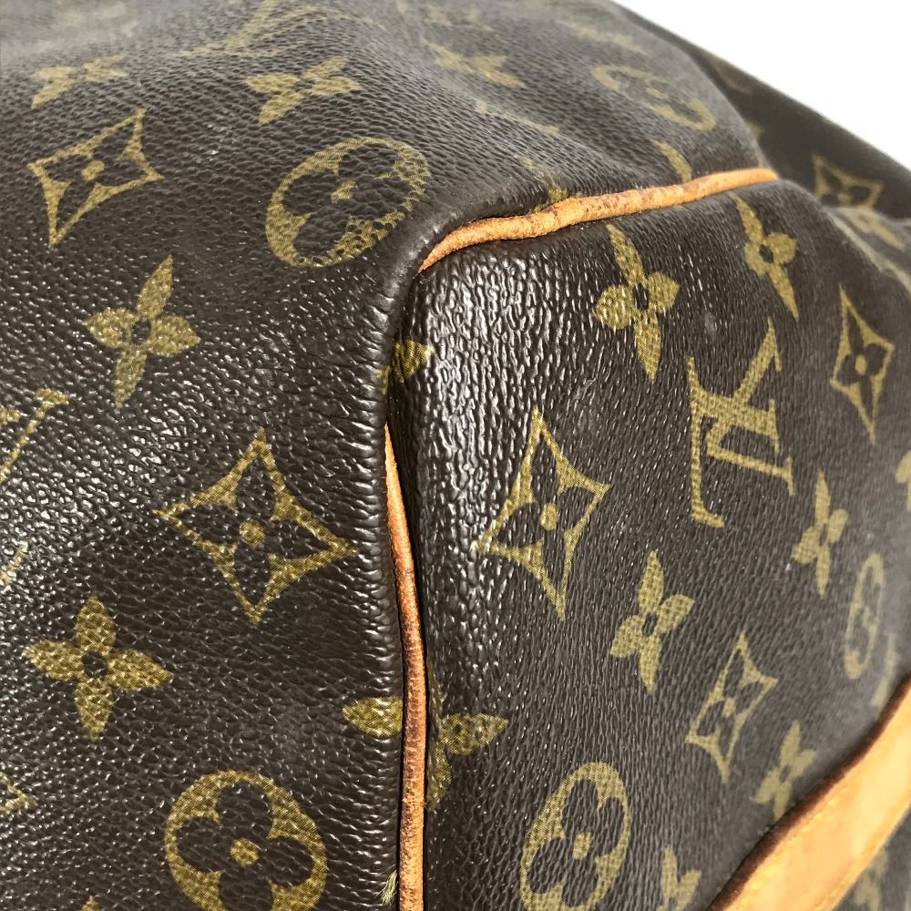 Louis Vuitton Boston Bag Keepall Bandouliere 50 Monogram Canvas Brown — view 6