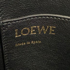 Loewe Tote Anagram Dark Gray Black 2-Way Leather — view 8