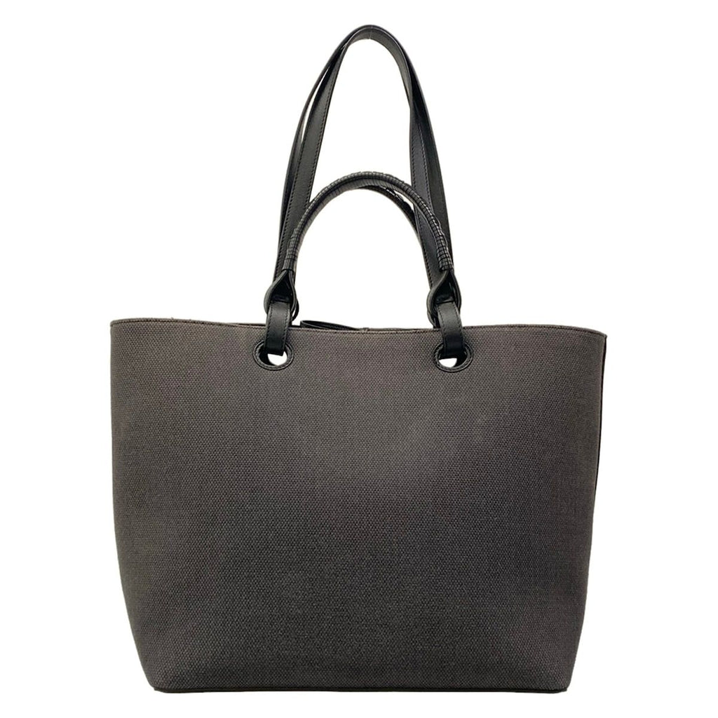 Loewe Tote Anagram Dark Gray Black 2-Way Leather — view 3