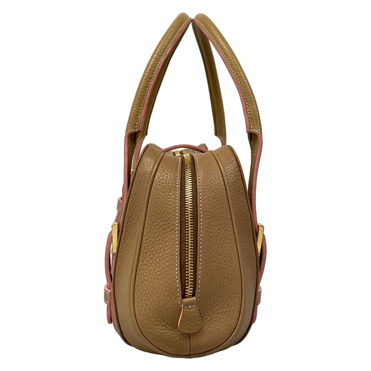 Loewe Handbag Senda Beige Leather — view 4