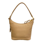 Prada Shoulder Bag Beige Leather — view 3