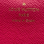 Louis Vuitton Wallet Blue Ming Flower Collection Portefeuille Emily Hot Pink — view 6