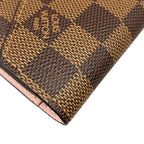 Louis Vuitton Trifold Wallet Damier Portefeuille Victorine Rose Ballerine — view 6