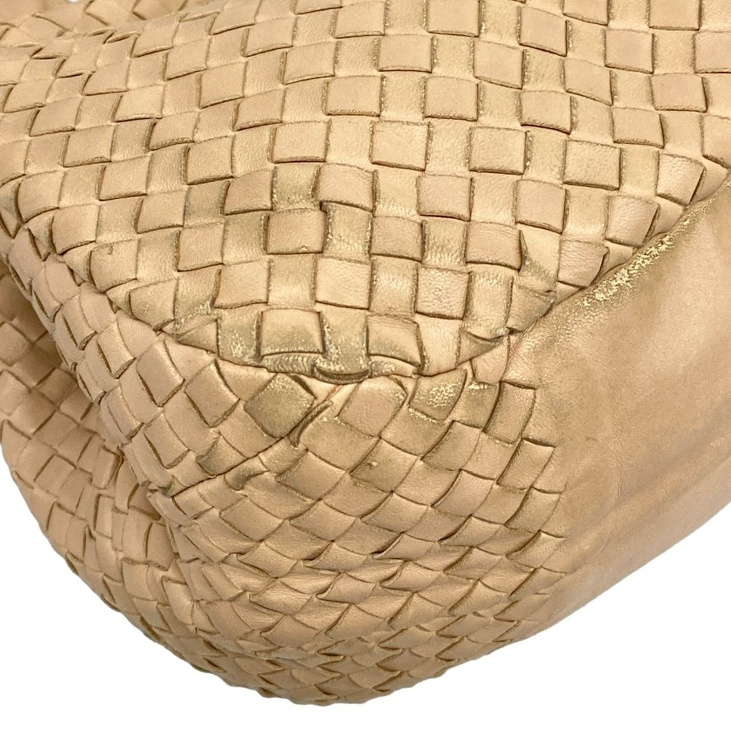 Bottega Veneta Tote Midi Amcampana Beige Leather — view 6
