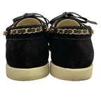 Chanel Shoes 36.5 C Black Chain Cruise Collection Show — view 6
