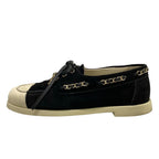 Chanel Shoes 36.5 C Black Chain Cruise Collection Show