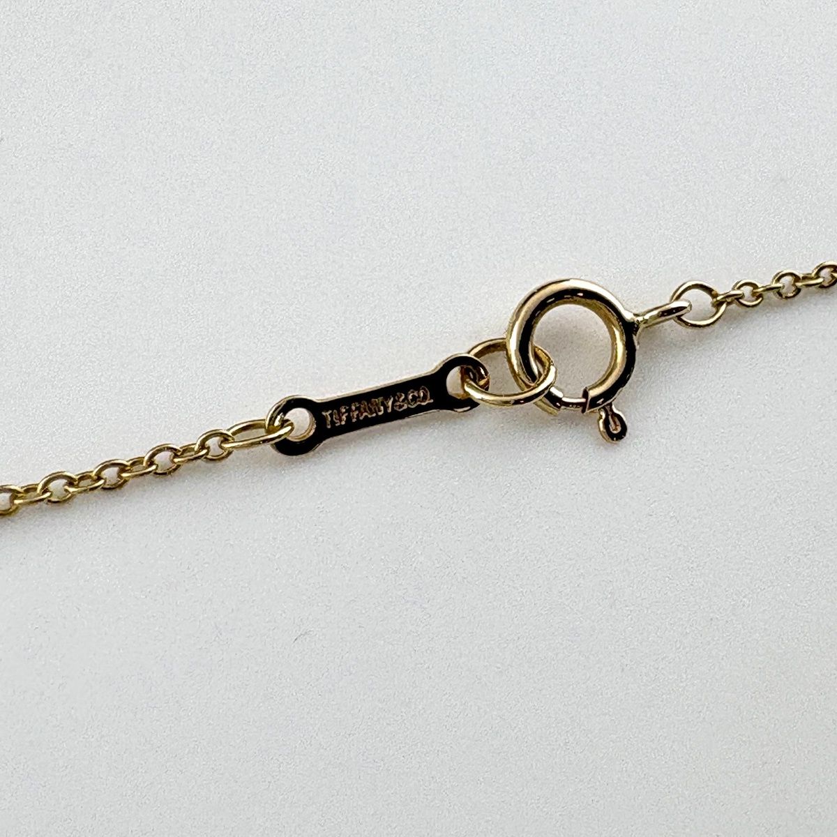 Tiffany & Co Loving Heart Necklace YG Yellow Gold — view 5