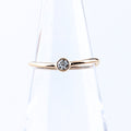 Tiffany & Co Wave Single Row Ring PG Pink Gold