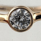 Tiffany & Co Wave Single Row Ring PG Pink Gold — view 2