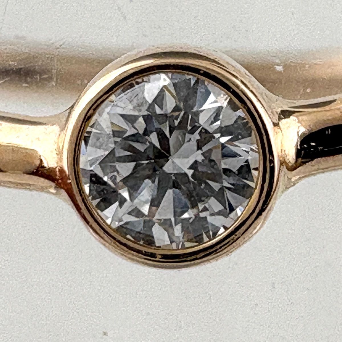 Tiffany & Co Wave Single Row Ring PG Pink Gold — view 2