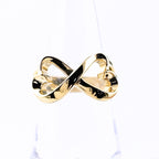 Tiffany & Co Double Loving Heart Ring YG Yellow Gold