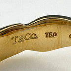 Tiffany & Co Double Loving Heart Ring YG Yellow Gold — view 6