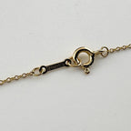 Tiffany & Co Double Loving Heart Necklace YG Yellow Gold Pendant — view 5