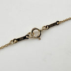 Tiffany & Co Open Teardrop Necklace YG Yellow Gold — view 3