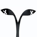 Tiffany & Co Kiss Earrings Platinum Pave Diamond