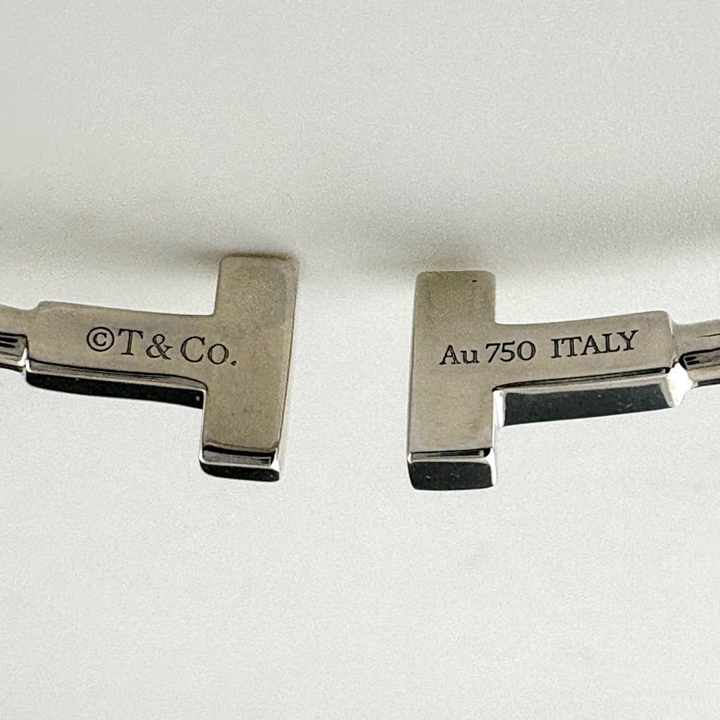 Tiffany & Co T Wire Bangle Bracelet — view 4