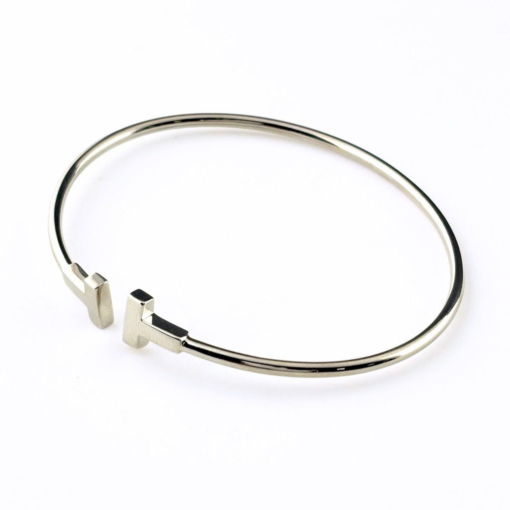 Tiffany & Co T Wire Bangle Bracelet