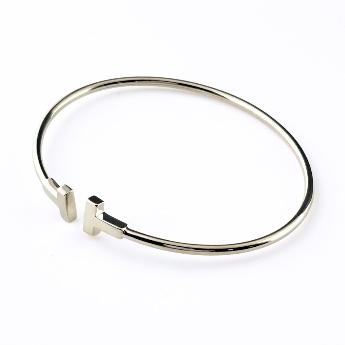 Tiffany & Co T Wire Bangle Bracelet