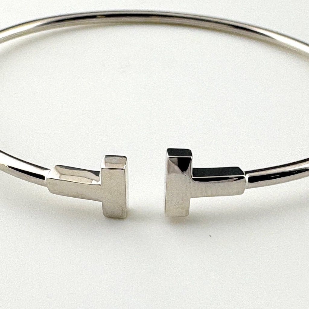 Tiffany & Co T Wire Bangle Bracelet — view 2